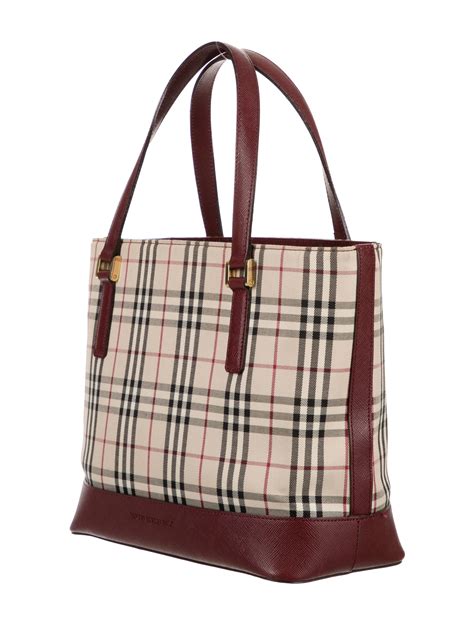 burberry leather tote bags